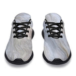 Grey Marble Print Sport Shoes GearFrost