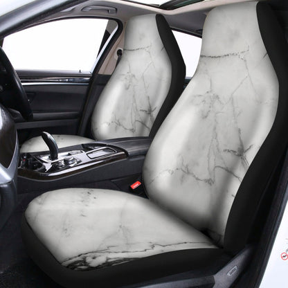 Grey Marble Stone Print Universal Fit Car Seat Covers