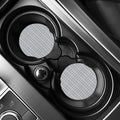 Grey Tattersall Pattern Print Car Coasters