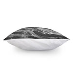 Grey Tiger Stripe Camouflage Print Pillow Cover