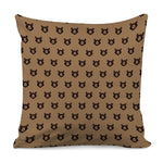Grizzly Bear Pattern Print Pillow Cover