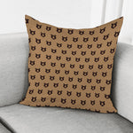 Grizzly Bear Pattern Print Pillow Cover