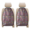 Groovy Girly Peace Pattern Print Car Seat Organizers