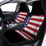 Grunge American Flag Print Universal Fit Car Seat Covers
