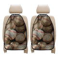 Grunge Baseballs Print Car Seat Organizers
