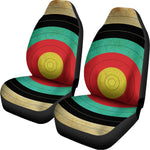 Grunge Bullseye Target Print Universal Fit Car Seat Covers