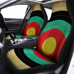 Grunge Bullseye Target Print Universal Fit Car Seat Covers