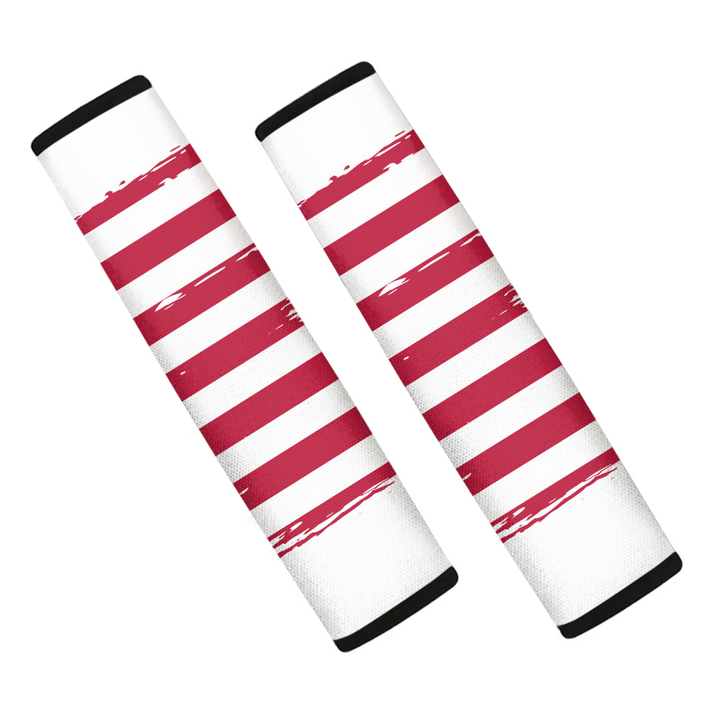 Grunge Flag Of USA Print Car Seat Belt Covers