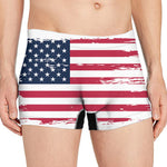 Grunge Flag Of USA Print Men's Boxer Briefs