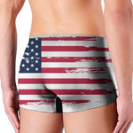 Grunge Flag Of USA Print Men's Boxer Briefs