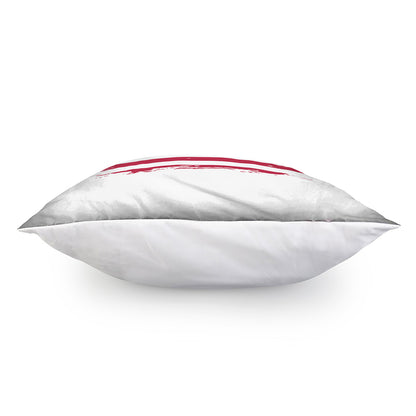 Grunge Flag Of USA Print Pillow Cover