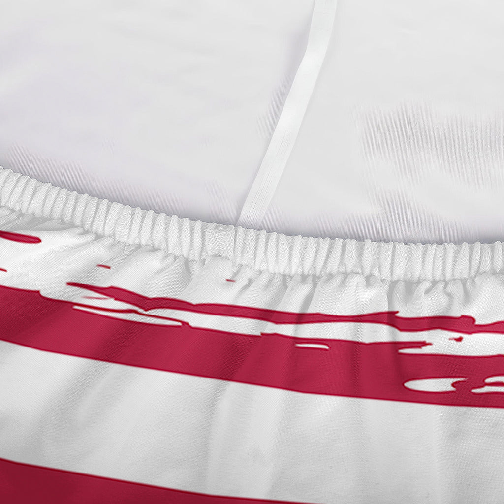 Grunge Flag Of USA Print Sofa Cover