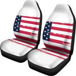 Grunge Flag Of USA Print Universal Fit Car Seat Covers