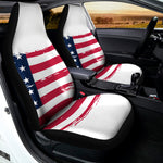 Grunge Flag Of USA Print Universal Fit Car Seat Covers