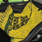 Grunge Gadsden Flag Print Pet Car Back Seat Cover