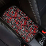 Grunge Graffiti Pattern Print Car Center Console Cover