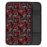 Grunge Graffiti Pattern Print Car Center Console Cover