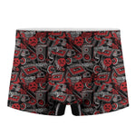 Grunge Graffiti Pattern Print Men's Boxer Briefs