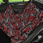Grunge Graffiti Pattern Print Pet Car Back Seat Cover