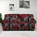 Grunge Graffiti Pattern Print Sofa Cover