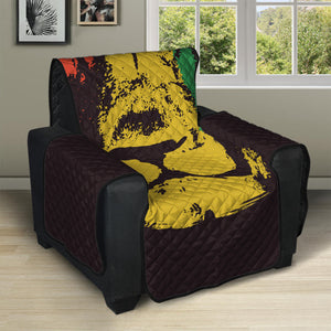 Grunge Rasta Lion Print Recliner Protector