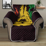 Grunge Rasta Lion Print Recliner Protector