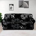 Grunge Soccer Ball Pattern Print Sofa Cover