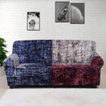 Grunge Texas Flag Print Sofa Cover