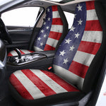 Grunge USA Flag Print Universal Fit Car Seat Covers