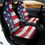 Grunge USA Flag Print Universal Fit Car Seat Covers