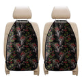 Guns And Flowers Pattern Print Car Seat Organizers
