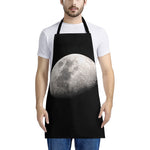 Half Moon Print Apron