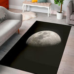 Half Moon Print Area Rug