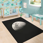 Half Moon Print Area Rug