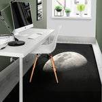Half Moon Print Area Rug