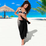 Half Moon Print Beach Sarong Wrap