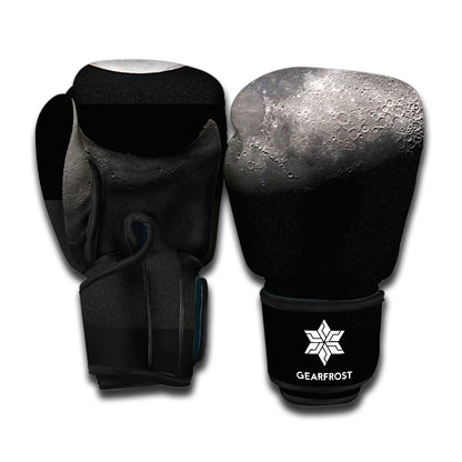 Half Moon Print Boxing Gloves