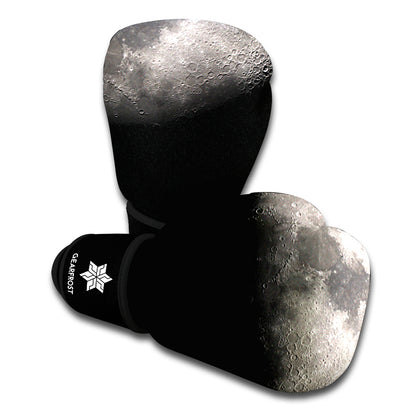 Half Moon Print Boxing Gloves