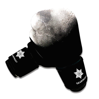 Half Moon Print Boxing Gloves