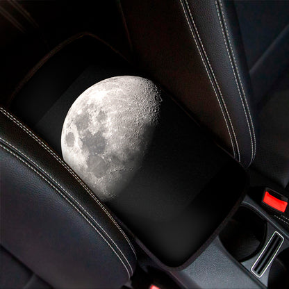 Half Moon Print Car Center Console Cover