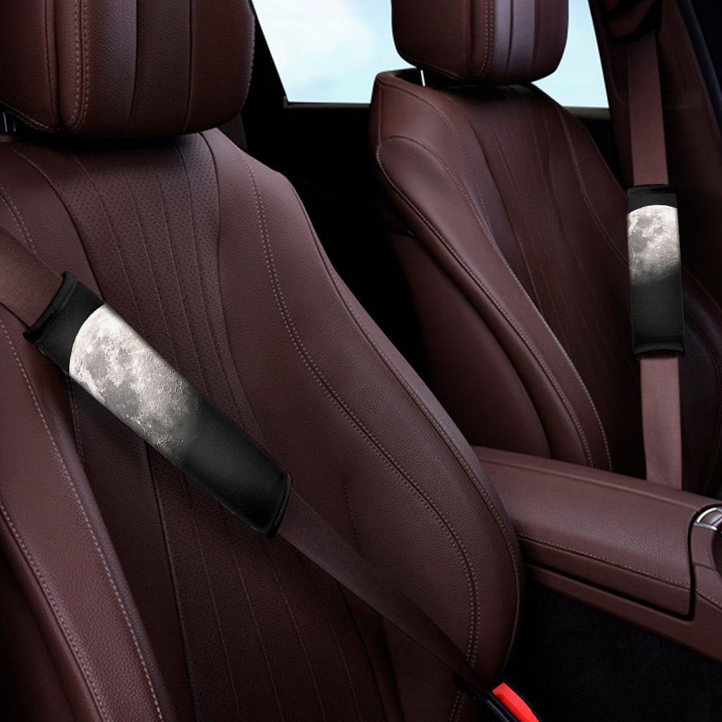 Half Moon Print Car Seat Belt Covers