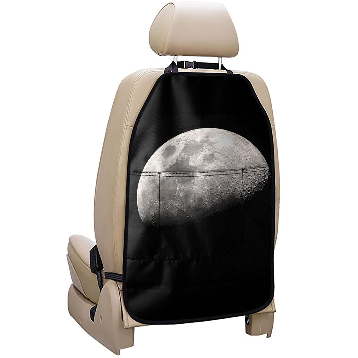 Half Moon Print Car Seat Organizers