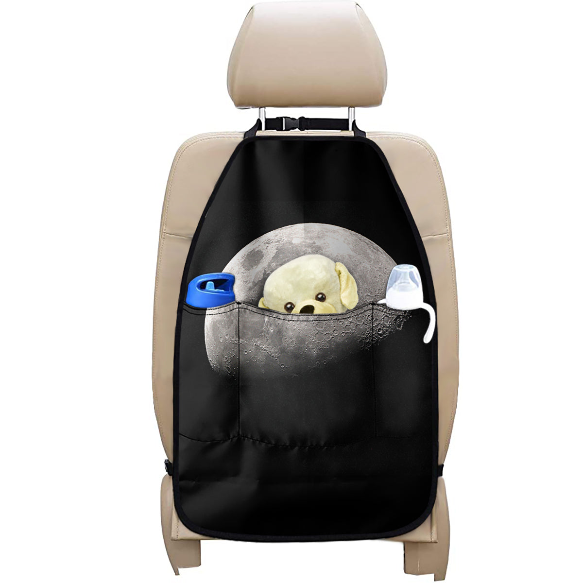 Half Moon Print Car Seat Organizers