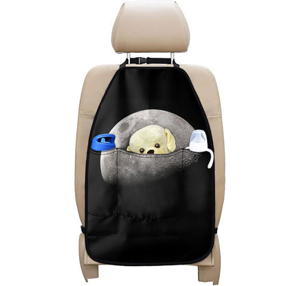 Half Moon Print Car Seat Organizers