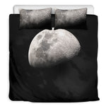 Half Moon Print Duvet Cover Bedding Set