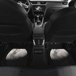 Half Moon Print Front and Back Car Floor Mats