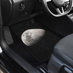 Half Moon Print Front and Back Car Floor Mats