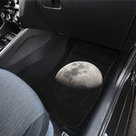 Half Moon Print Front and Back Car Floor Mats