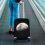 Half Moon Print Luggage Cover