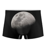 Half Moon Print Men's Boxer Briefs